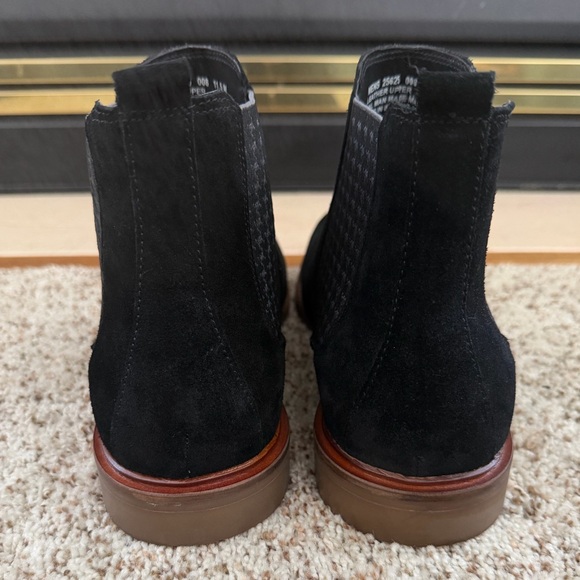 Stacy Adams‎ Mens Black Suede Gabriel Chelsea Boot Size 11.5 Mens NWOT main image 11
